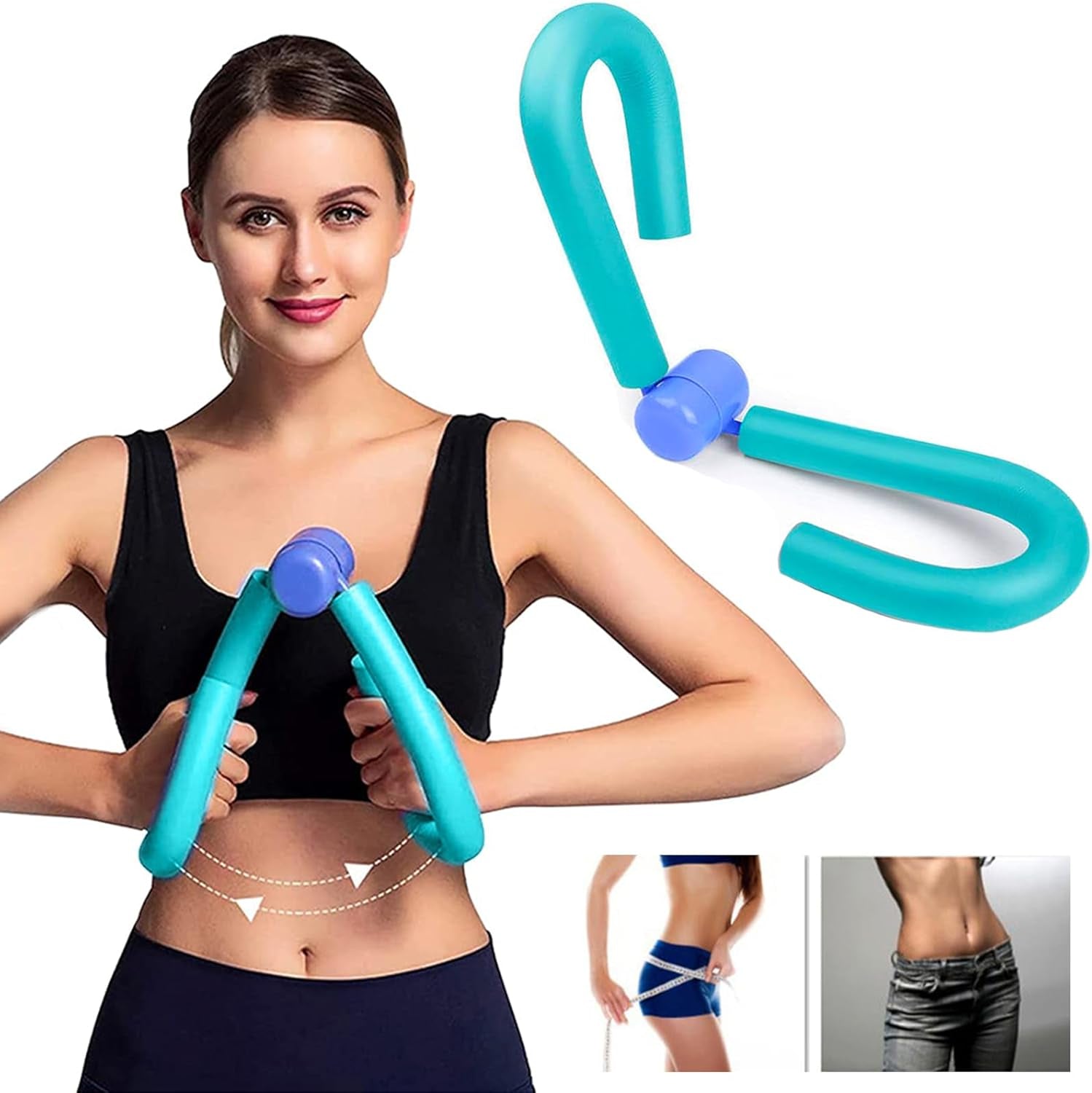 Thigh Exerciser Equipment,Pelvic Floor Trainer,Home Fitness Equipment,Inner Thigh Exerciser Workout,Trimmer Thin Body,Leg Exercise Equipment,Arm Trimmers