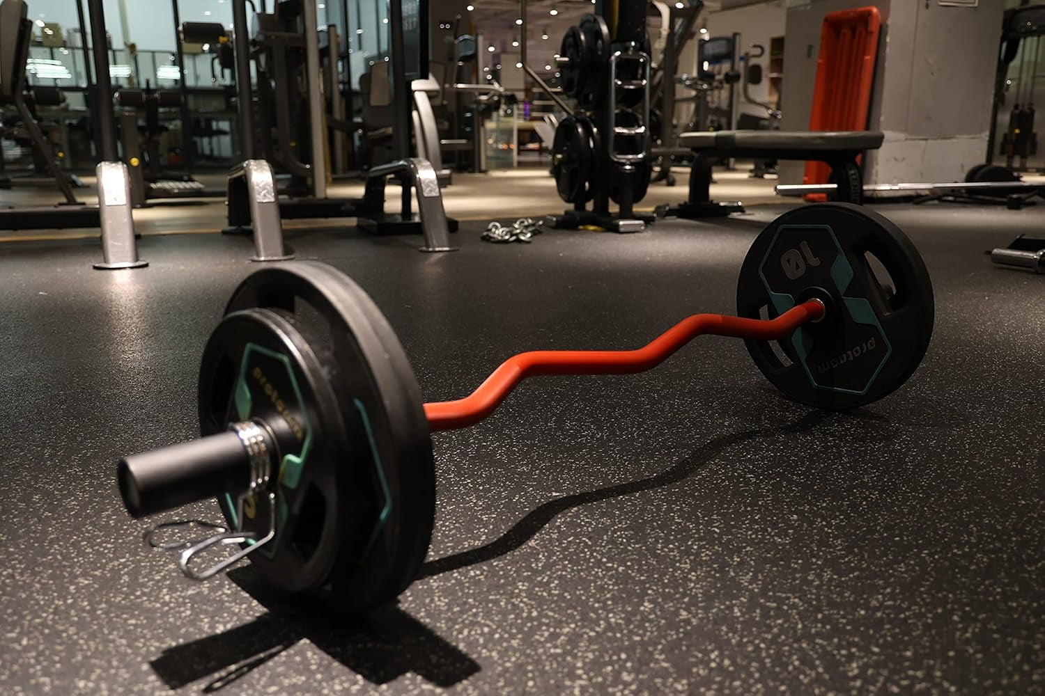 Olympic Barbell 47Inch-4Ft-350Lb /86Inch-7Ft-1500Lb EZ Curl Weight Bar, Capacity Chrome Barbells for Gym Home Strength Training,Weightlifting,Power Lifting