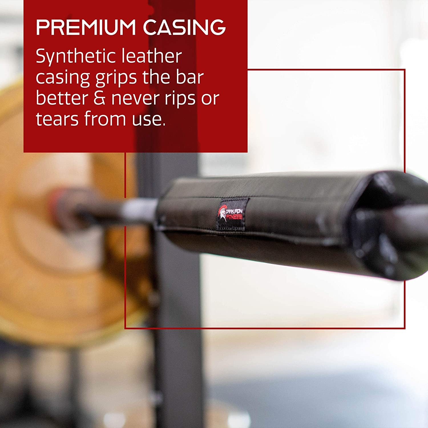 Barbell Pad - Extra Thick Padding for Weight Training, Squatting, Hip Thrusts Exercise Bar Protection & Support