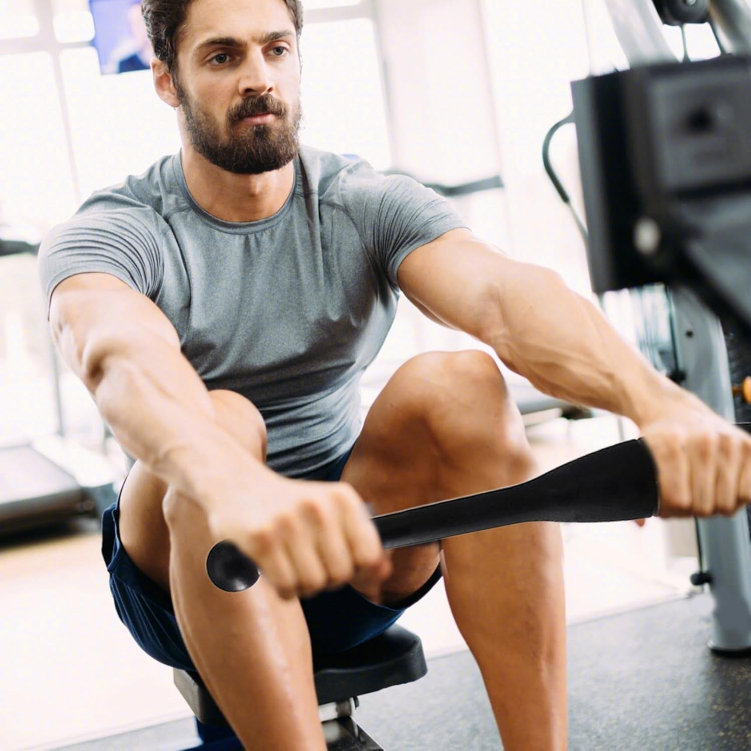 Indian Club, Indian Clubs, 2LB Heavy Duty Plastic Macebell, 16.1X1.6" Reusable Weighted Workout Bar for Strength Training Rehabilitation Improves Grip Full Body Workout