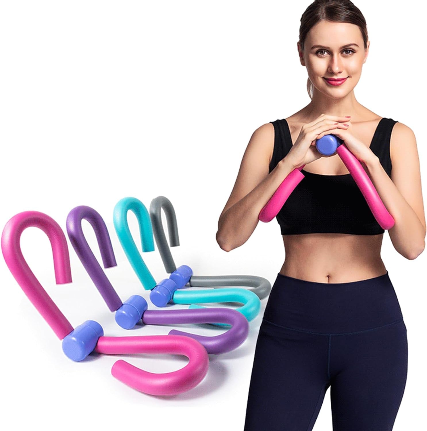 Thigh Exerciser Equipment,Pelvic Floor Trainer,Home Fitness Equipment,Inner Thigh Exerciser Workout,Trimmer Thin Body,Leg Exercise Equipment,Arm Trimmers