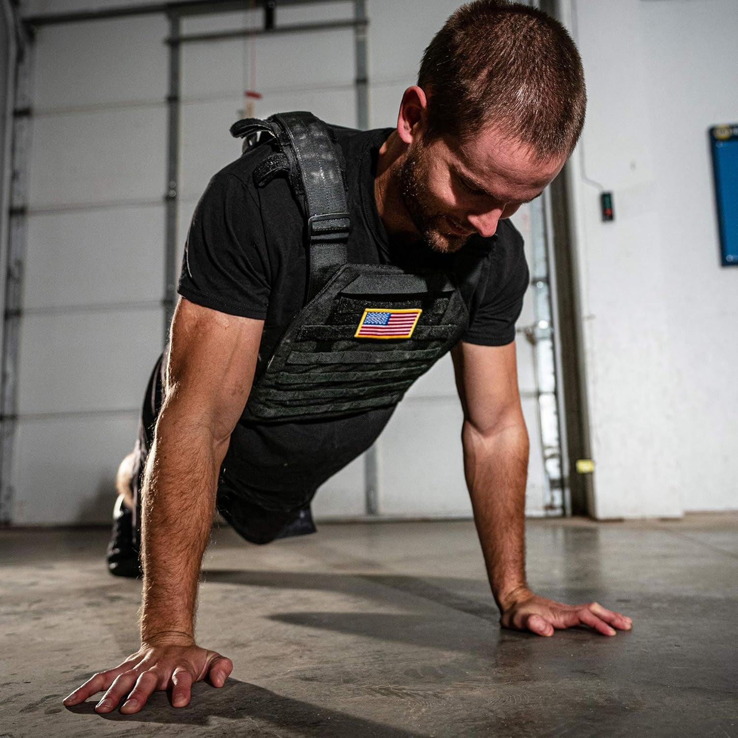 F&F STEEL Weight Vest Plates - 23.75LB Pair, 50LB Total - Compatible with Most Vests, Weight Carrier for High-Intensity Training and Weighted Vest Workouts