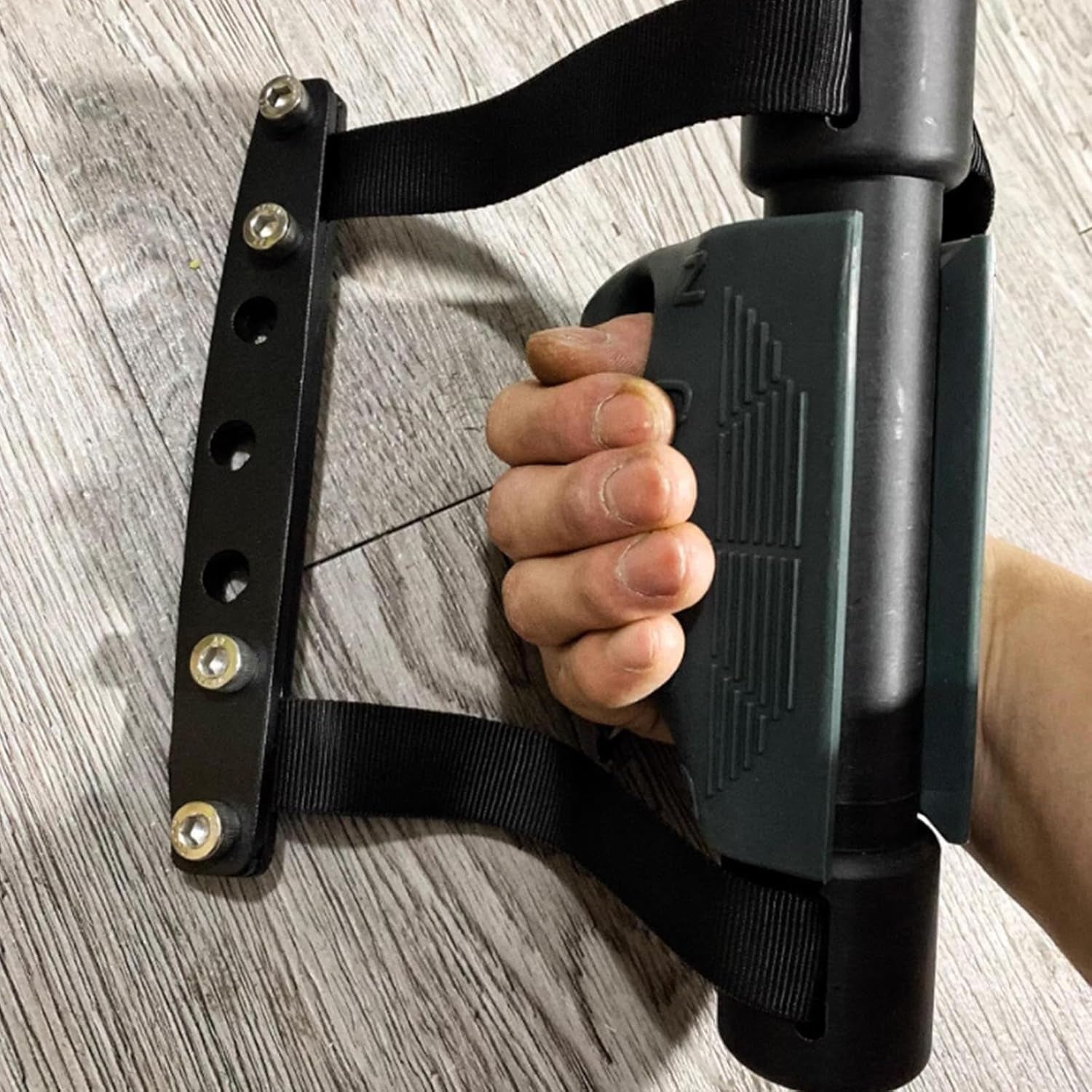 Arm Wrestling Training Equipment, Arm Wrestling Exercise Handles, Forearm Strength Wrist Wrenches and Wrist Straps for Grip Strength
